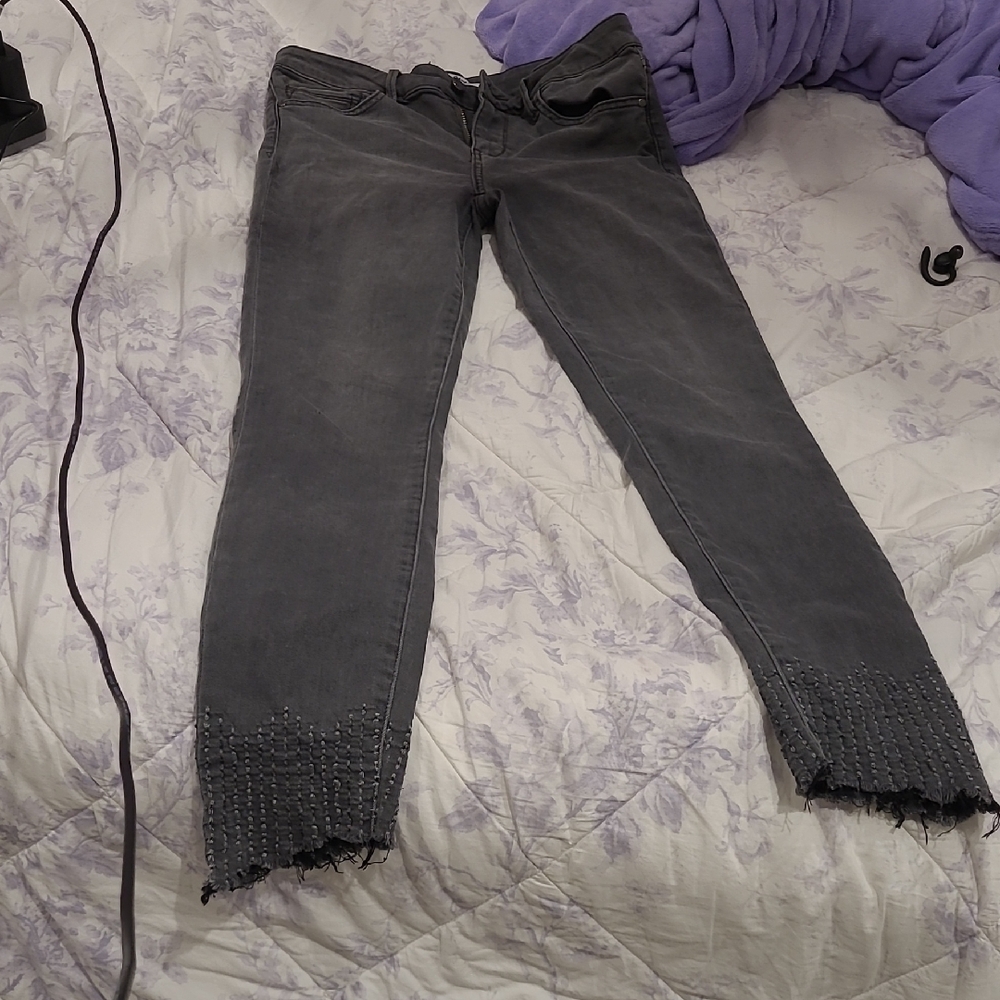 Sam Edelman Grey Jeans Womens Size S